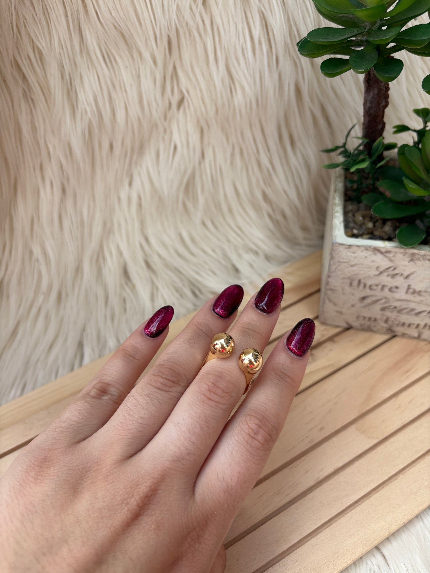 Bubble Ring Gold
