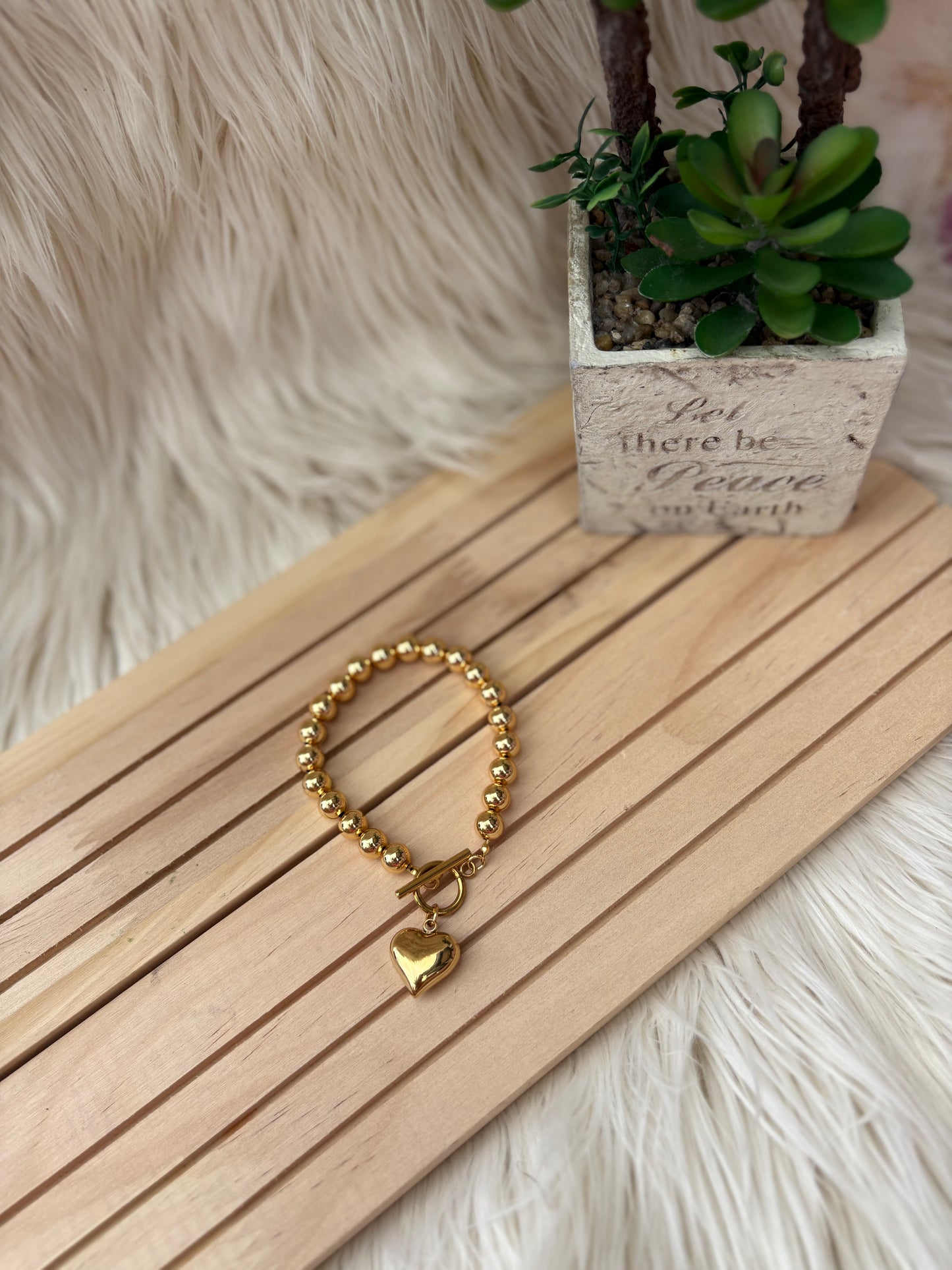 Hearth Gold Bracelet