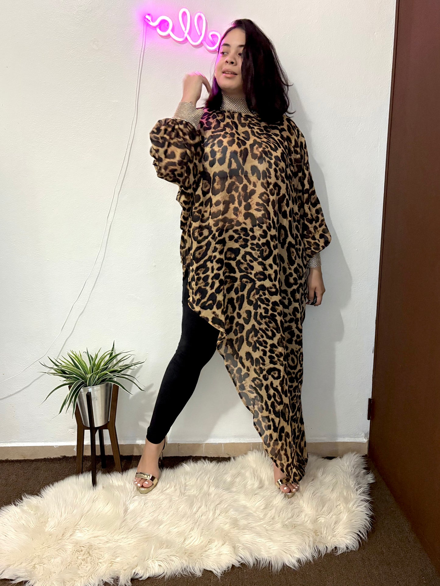 Leopard Chic Blouse