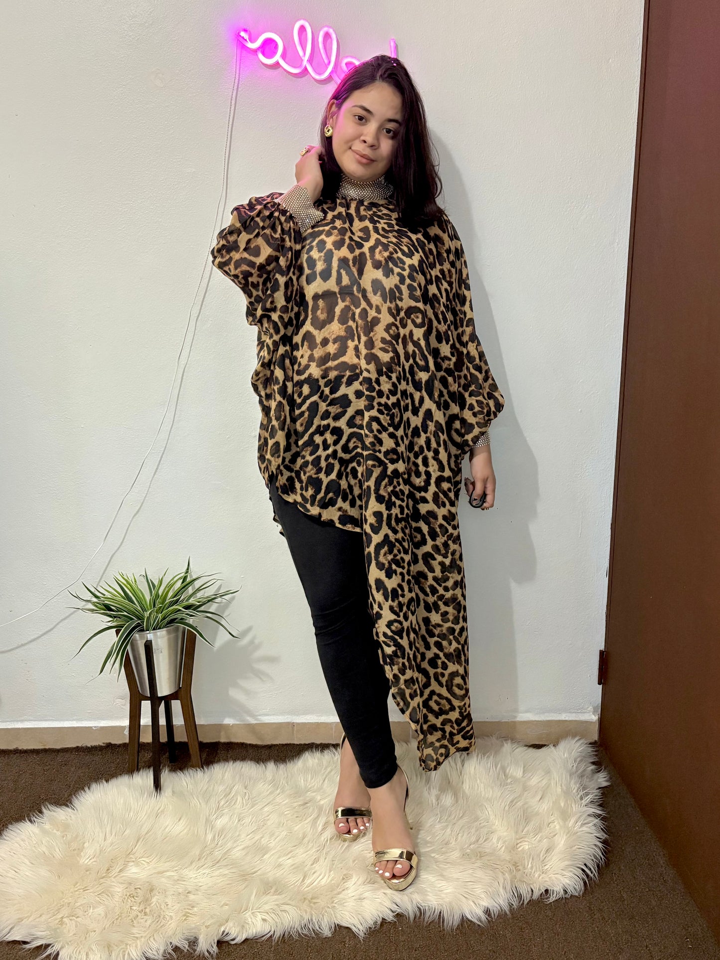 Leopard Chic Blouse